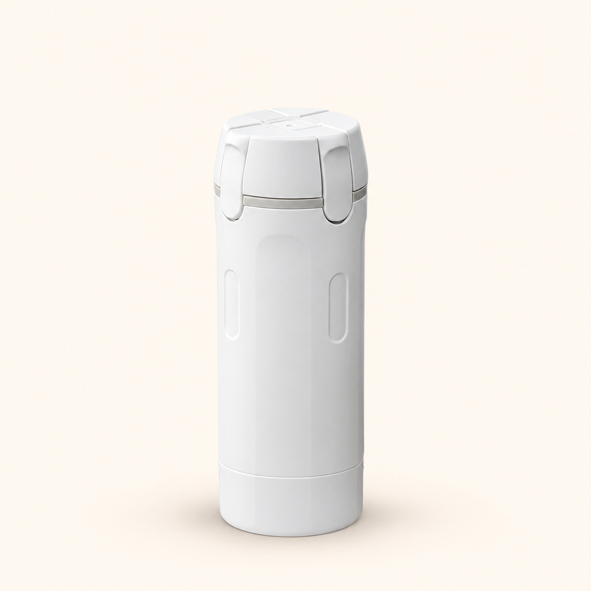 Le Quatuor Boncurio, distributeur de voyage 4 en 1 blanc