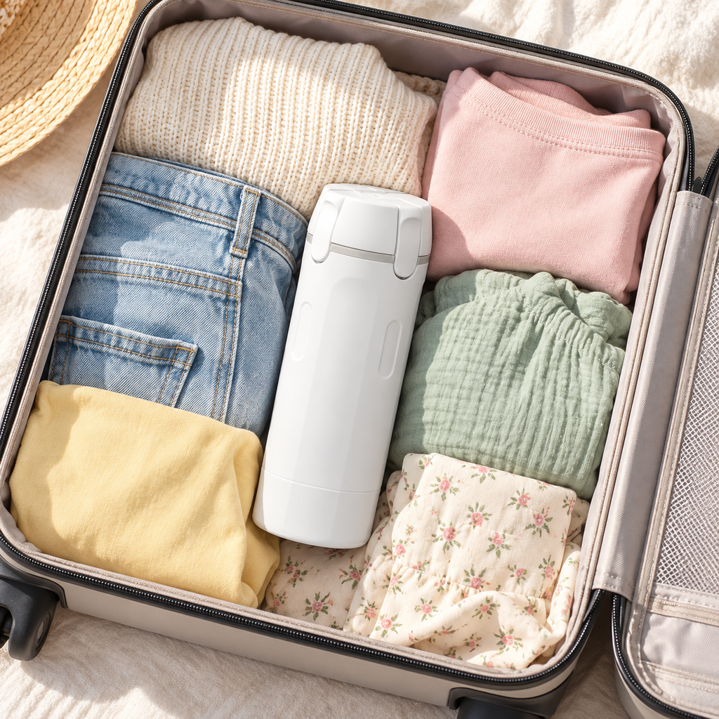 Le Quatuor dans une valise cabine